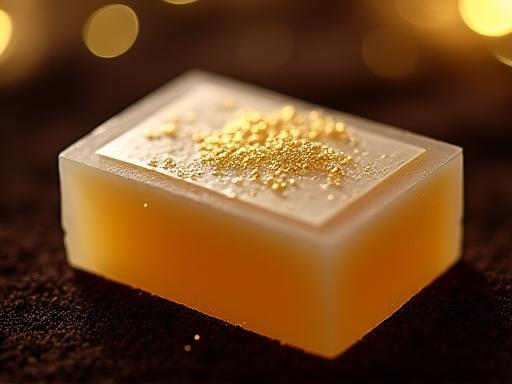 ラグジュアリーゴールド石けん