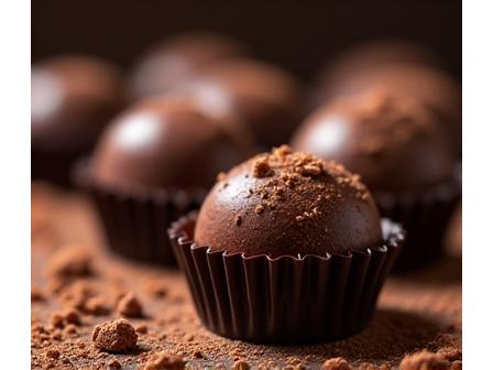 チョコレートトリュフ inspired フェイスマスク